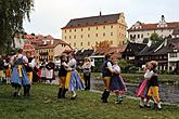 Svatováclavské slavnosti a Mezinárodní folklórní festival 2013 v Českém Krumlově, pátek 27. září 2013, foto: Lubor Mrázek