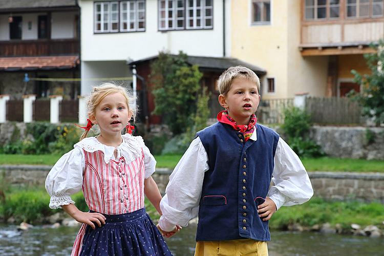 St.-Wenzels-Fest und Internationales Folklorefestival 2013 in Český Krumlov, Freitag 27. September 2013