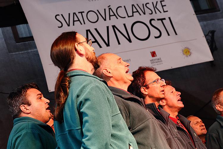 Svatováclavské slavnosti a Mezinárodní folklórní festival 2013 v Českém Krumlově, pátek 27. září 2013