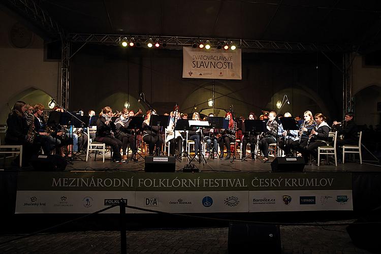 Saint Wenceslas Celebrations and International Folk Music Festival 2013 in Český Krumlov, Friday 27th September 2013