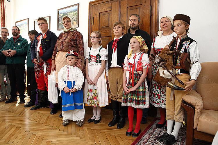 St.-Wenzels-Fest und Internationales Folklorefestival 2013 in Český Krumlov, Samstag 28. September 2013