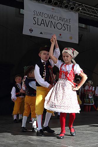 St.-Wenzels-Fest und Internationales Folklorefestival 2013 in Český Krumlov, Samstag 28. September 2013