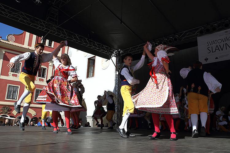 Svatováclavské slavnosti a Mezinárodní folklórní festival 2013 v Českém Krumlově, sobota 28. září 2013