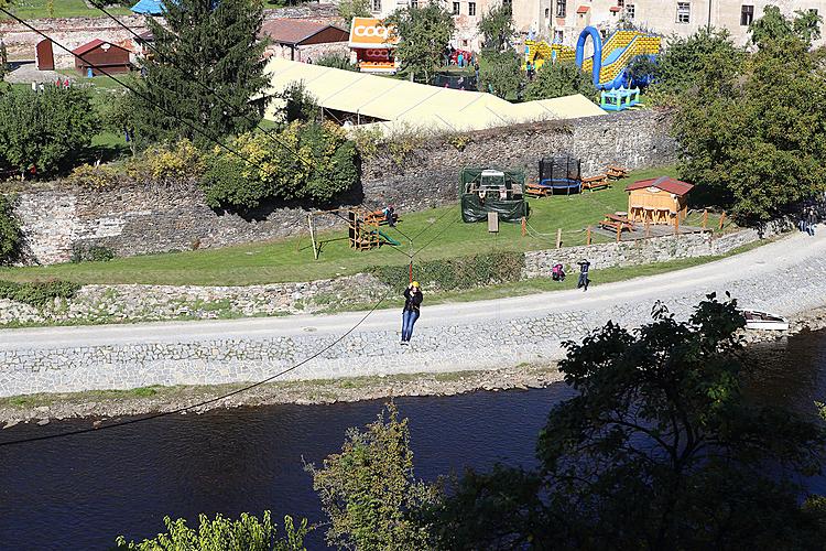 St.-Wenzels-Fest und Internationales Folklorefestival 2013 in Český Krumlov, Samstag 28. September 2013