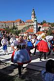 Svatováclavské slavnosti a Mezinárodní folklórní festival 2013 v Českém Krumlově, sobota 28. září 2013, foto: Lubor Mrázek