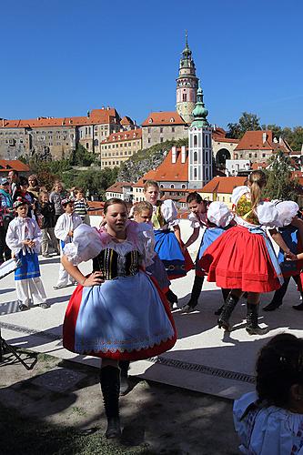 Saint Wenceslas Celebrations and International Folk Music Festival 2013 in Český Krumlov, Saturday 28th September 2013