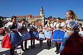 Svatováclavské slavnosti a Mezinárodní folklórní festival 2013 v Českém Krumlově, sobota 28. září 2013, foto: Lubor Mrázek