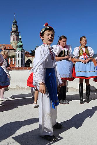 Saint Wenceslas Celebrations and International Folk Music Festival 2013 in Český Krumlov, Saturday 28th September 2013