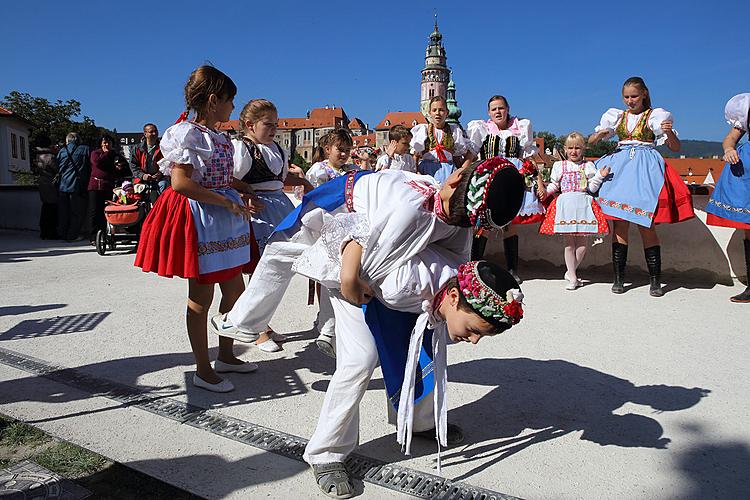 Svatováclavské slavnosti a Mezinárodní folklórní festival 2013 v Českém Krumlově, sobota 28. září 2013