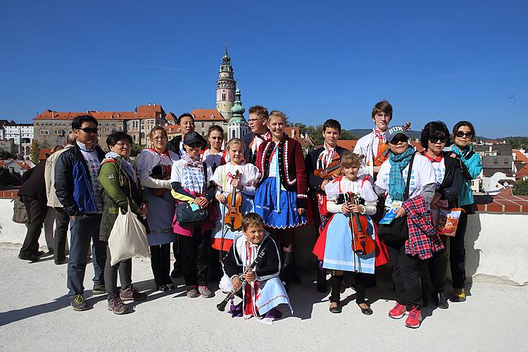 St.-Wenzels-Fest und Internationales Folklorefestival 2013 in Český Krumlov, Samstag 28. September 2013