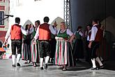 Svatováclavské slavnosti a Mezinárodní folklórní festival 2013 v Českém Krumlově, sobota 28. září 2013, foto: Lubor Mrázek