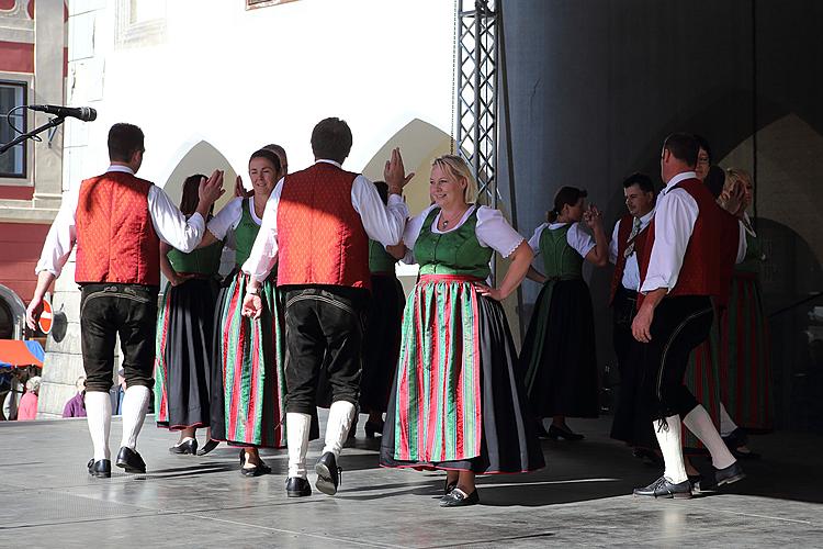 St.-Wenzels-Fest und Internationales Folklorefestival 2013 in Český Krumlov, Samstag 28. September 2013