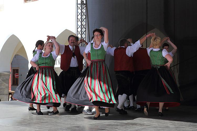 St.-Wenzels-Fest und Internationales Folklorefestival 2013 in Český Krumlov, Samstag 28. September 2013