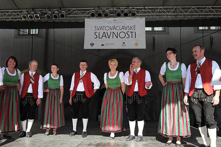 Svatováclavské slavnosti a Mezinárodní folklórní festival 2013 v Českém Krumlově, sobota 28. září 2013