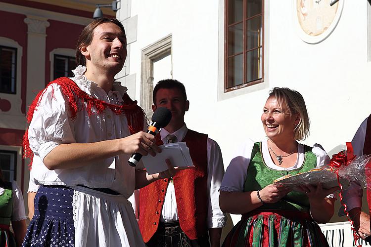 Svatováclavské slavnosti a Mezinárodní folklórní festival 2013 v Českém Krumlově, sobota 28. září 2013