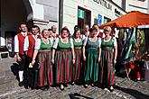 Svatováclavské slavnosti a Mezinárodní folklórní festival 2013 v Českém Krumlově, sobota 28. září 2013, foto: Lubor Mrázek