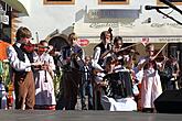 Svatováclavské slavnosti a Mezinárodní folklórní festival 2013 v Českém Krumlově, sobota 28. září 2013, foto: Lubor Mrázek