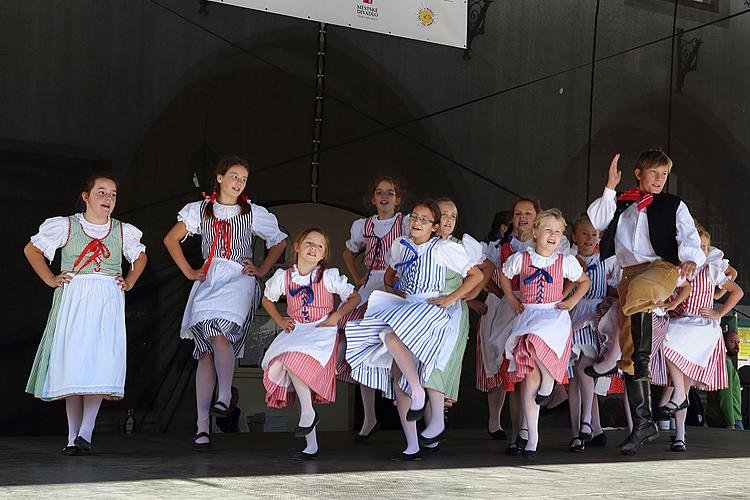 St.-Wenzels-Fest und Internationales Folklorefestival 2013 in Český Krumlov, Samstag 28. September 2013