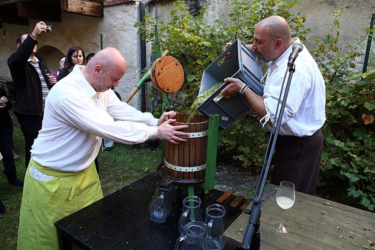 St.-Wenzels-Fest und Internationales Folklorefestival 2013 in Český Krumlov, Samstag 28. September 2013