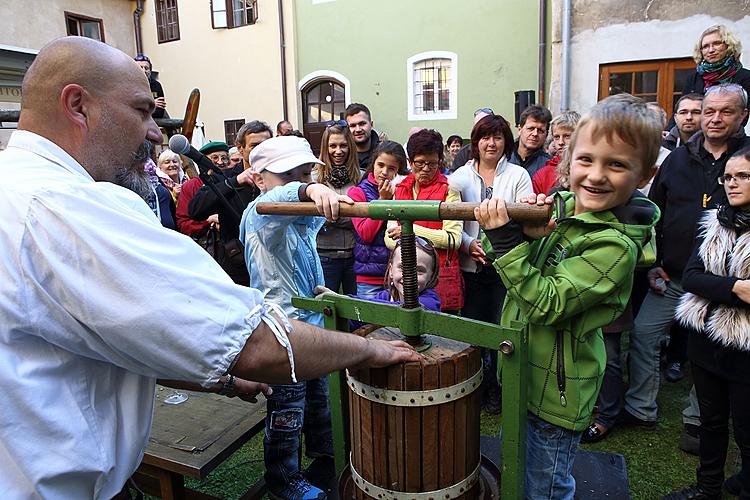 St.-Wenzels-Fest und Internationales Folklorefestival 2013 in Český Krumlov, Samstag 28. September 2013