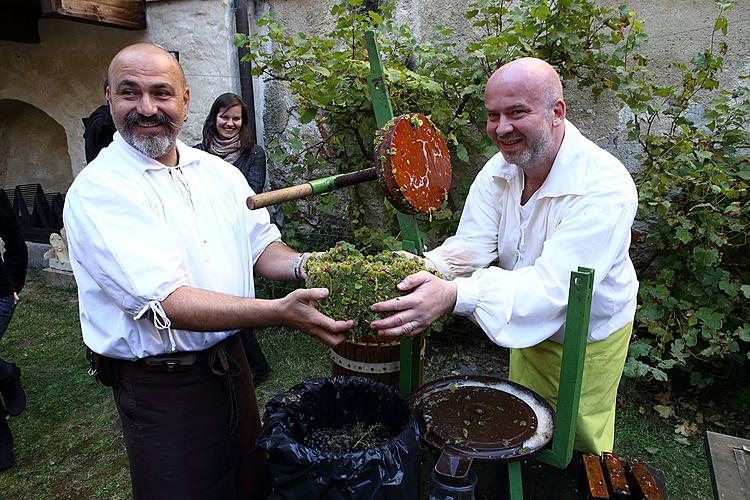 St.-Wenzels-Fest und Internationales Folklorefestival 2013 in Český Krumlov, Samstag 28. September 2013