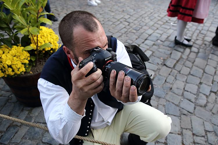 St.-Wenzels-Fest und Internationales Folklorefestival 2013 in Český Krumlov, Samstag 28. September 2013