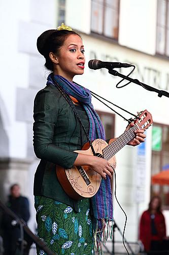 Saint Wenceslas Celebrations and International Folk Music Festival 2013 in Český Krumlov, Saturday 28th September 2013