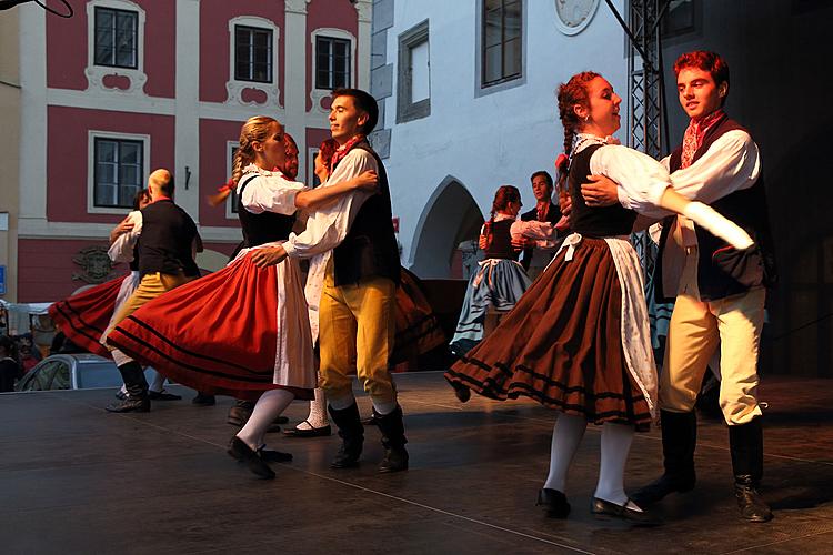 St.-Wenzels-Fest und Internationales Folklorefestival 2013 in Český Krumlov, Samstag 28. September 2013