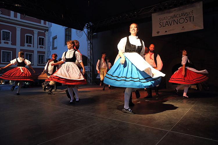 St.-Wenzels-Fest und Internationales Folklorefestival 2013 in Český Krumlov, Samstag 28. September 2013