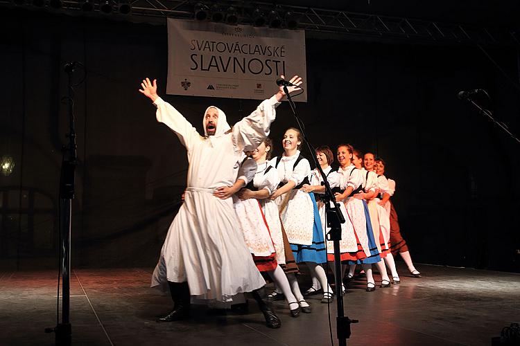 Saint Wenceslas Celebrations and International Folk Music Festival 2013 in Český Krumlov, Saturday 28th September 2013