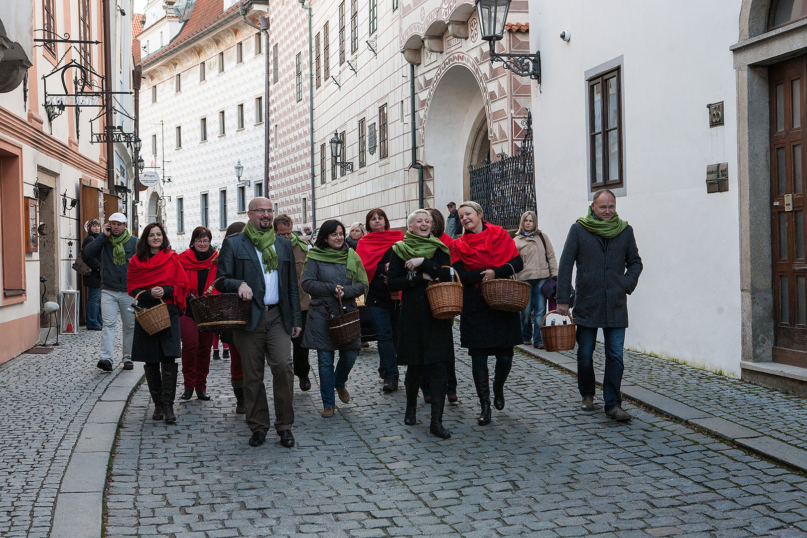 Slavnostní otevření Svatomartinského vína v Českém Krumlově 11.11.2013