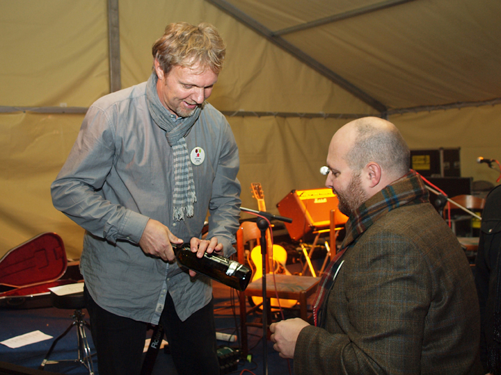 Zahradní slavnost vína, Pivovarská zahrada 16.11.2013, Festival vína Český Krumlov 2013