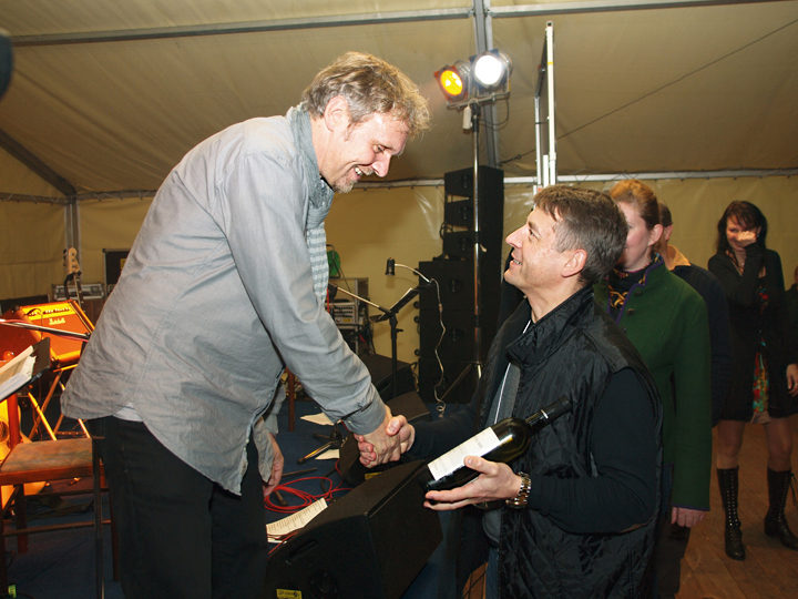 Zahradní slavnost vína, Pivovarská zahrada 16.11.2013, Festival vína Český Krumlov 2013