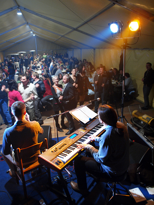 Zahradní slavnost vína, Pivovarská zahrada 16.11.2013, Festival vína Český Krumlov 2013