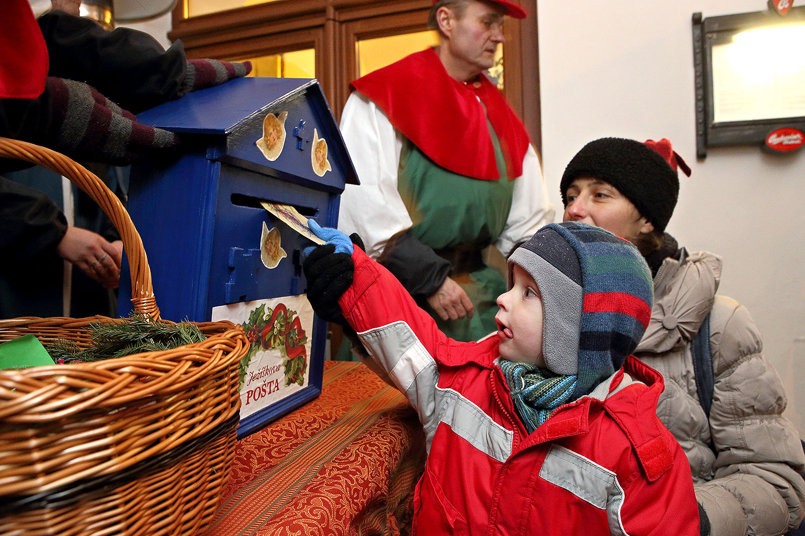 2. Adventní neděle - Ježíškův poštovní úřad a Ježíškova pošta, 8.12.2013