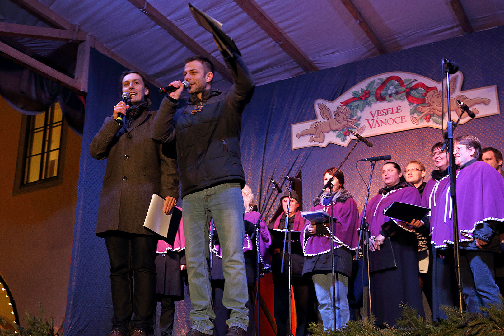 Carrol Singing in the Czech Republic, 11.12.2013