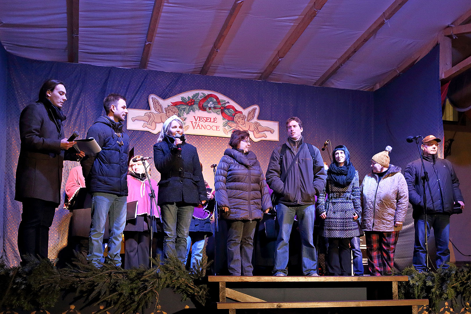 Carrol Singing in the Czech Republic, 11.12.2013