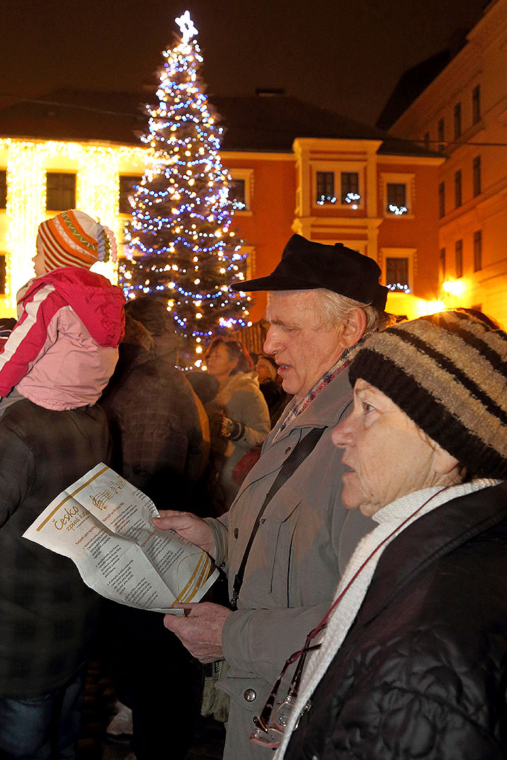 Carrol Singing in the Czech Republic, 11.12.2013