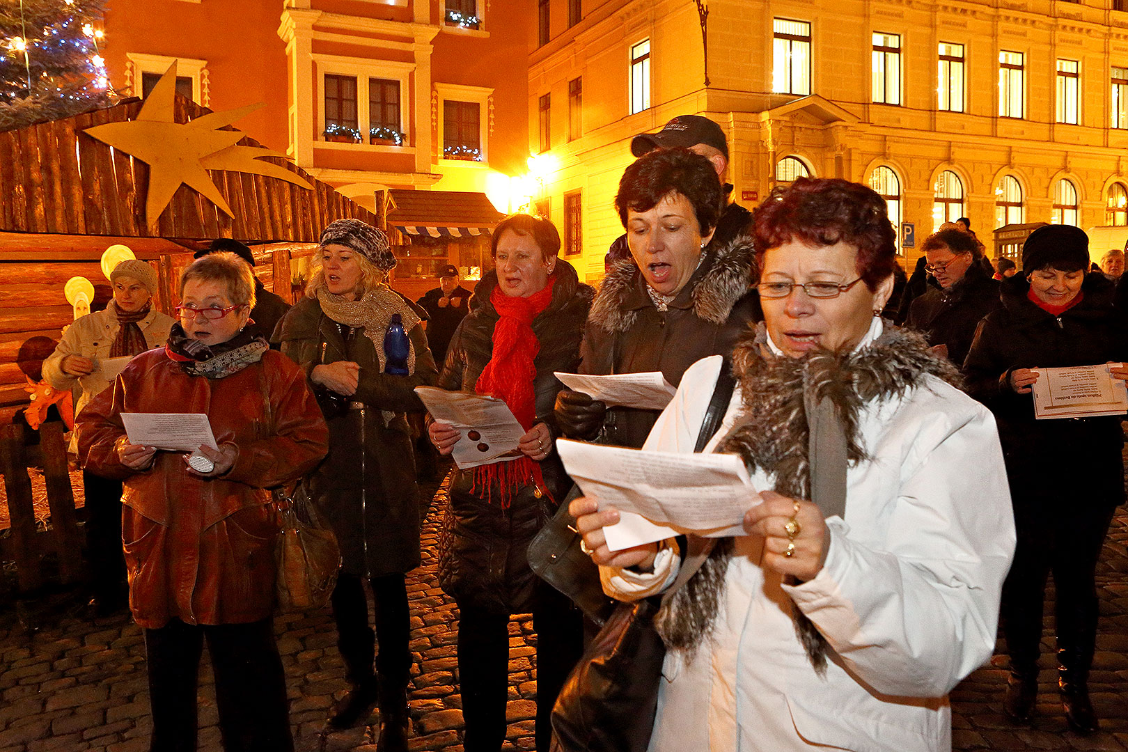 Carrol Singing in the Czech Republic, 11.12.2013