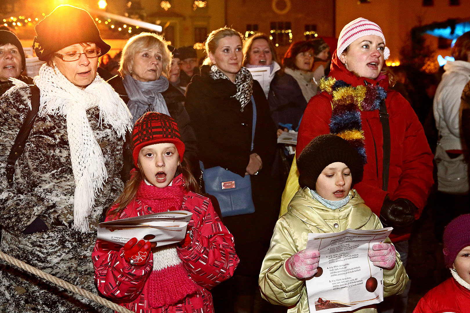 Carrol Singing in the Czech Republic, 11.12.2013