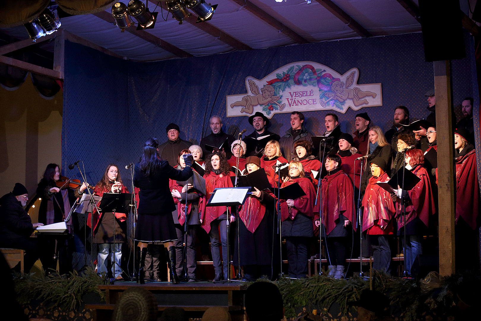 3. Adventsonntag - gemeinsames Singen am Weihnachtsbaum, 15.12.2013