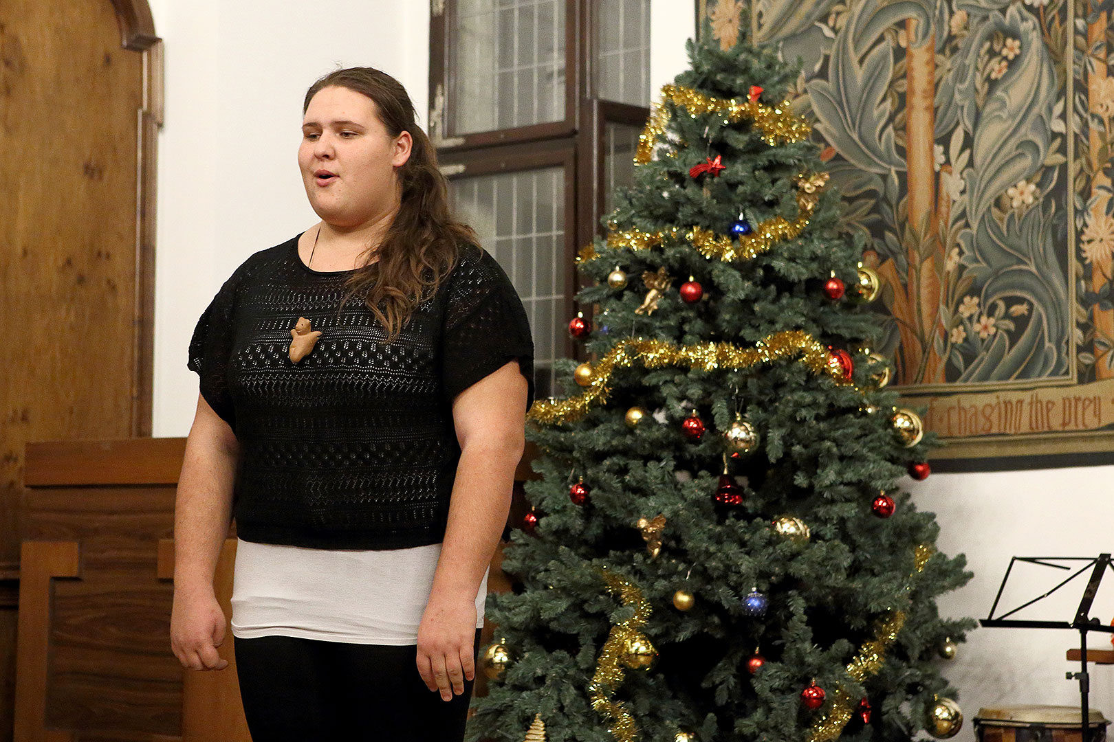 Time of Joy and Happiness - Concert by Medvíďata, Artistic Elementary School Český Krumlov, 22.12.2013