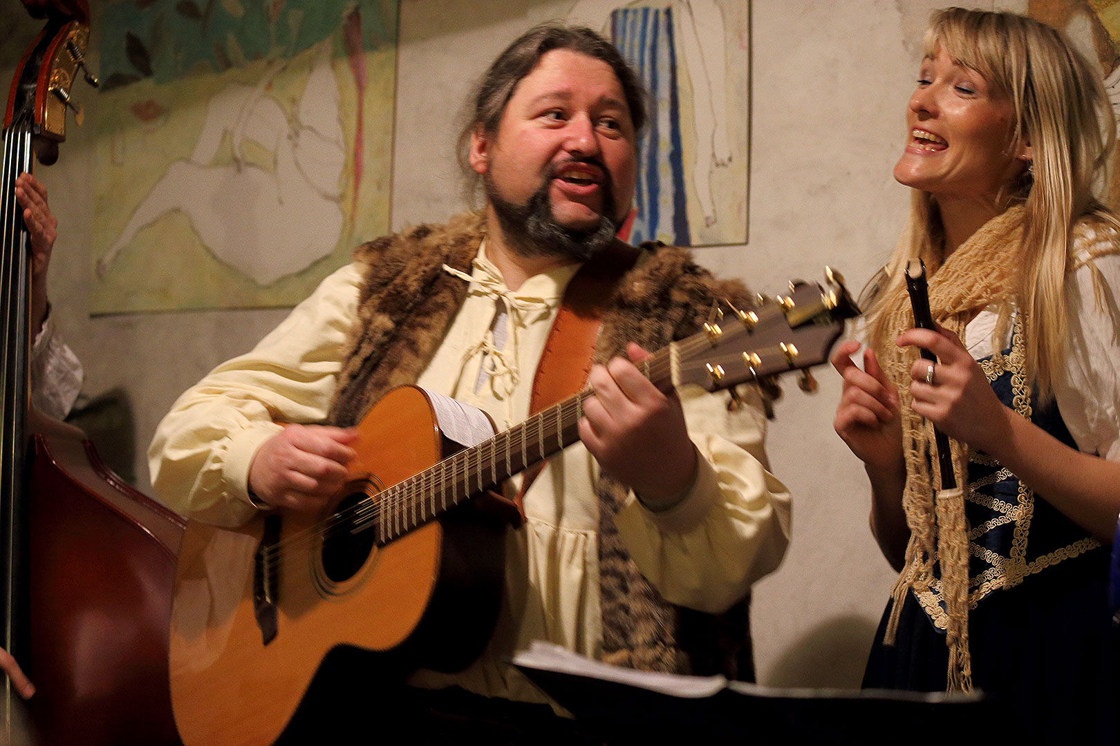 Kapka - Traditional Christmas concert of local folk band, 25.12.2013