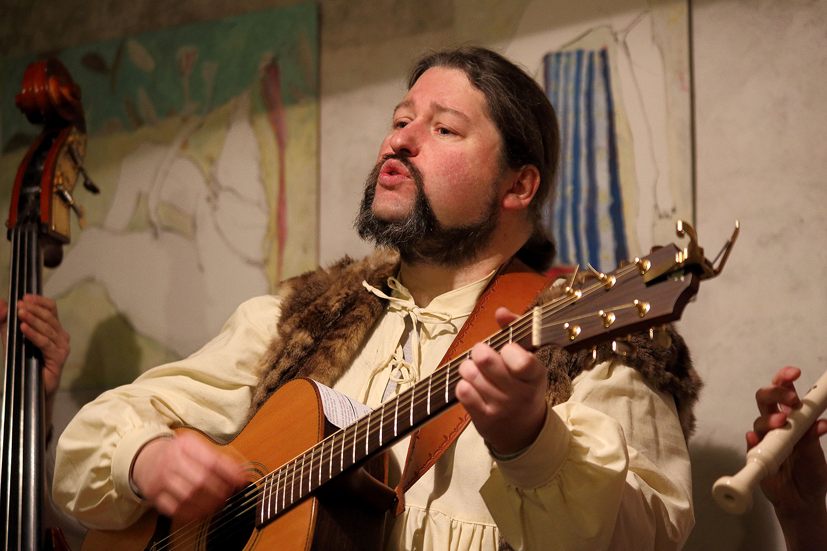 Kapka - Traditional Christmas concert of local folk band, 25.12.2013