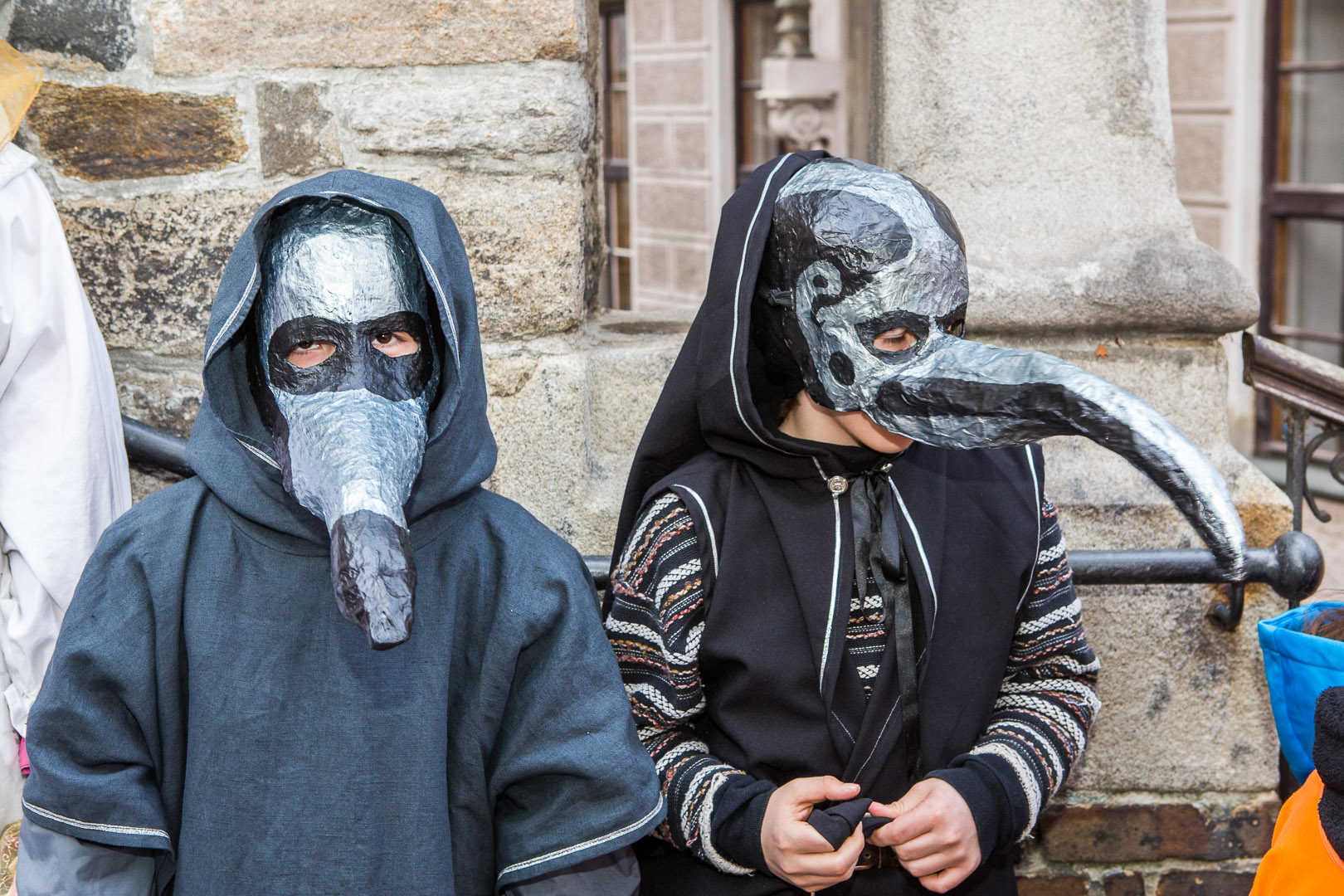 Carnival parade in Český Krumlov,  4th March 2014