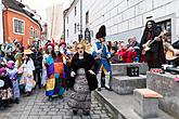 Carnival parade in Český Krumlov,  4th March 2014, photo by: Lubor Mrázek