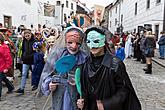 Carnival parade in Český Krumlov,  4th March 2014, photo by: Lubor Mrázek