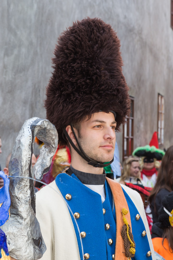 Carnival parade in Český Krumlov,  4th March 2014