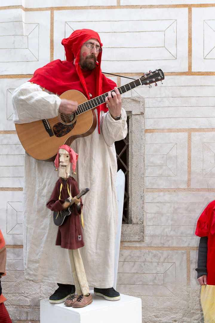 Masopustní průvod v Českém Krumlově, 4. března 2014