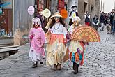 Carnival parade in Český Krumlov,  4th March 2014, photo by: Lubor Mrázek